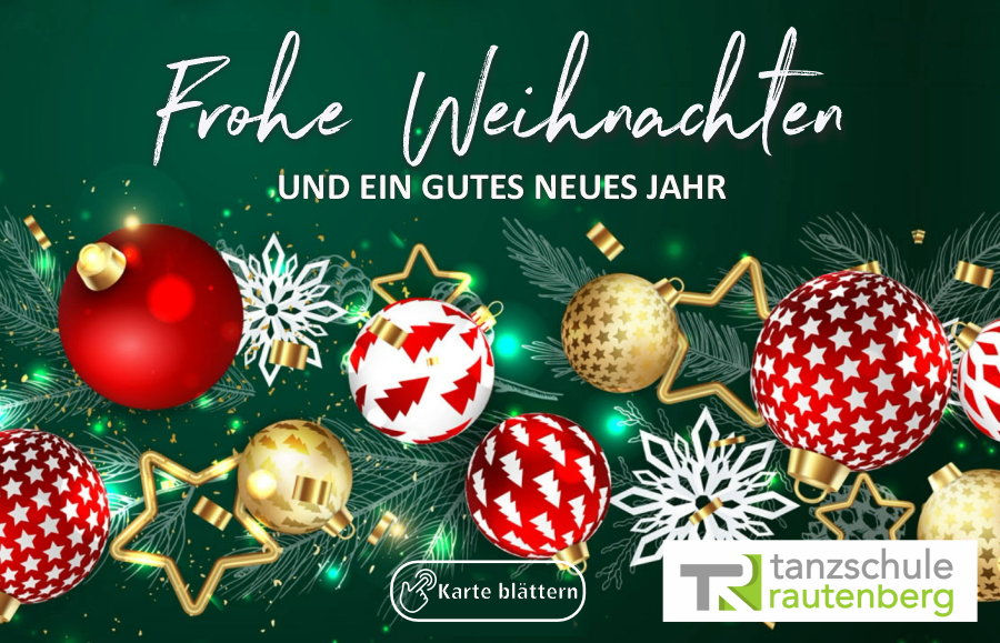 Weihnachtskarte Vorderseite